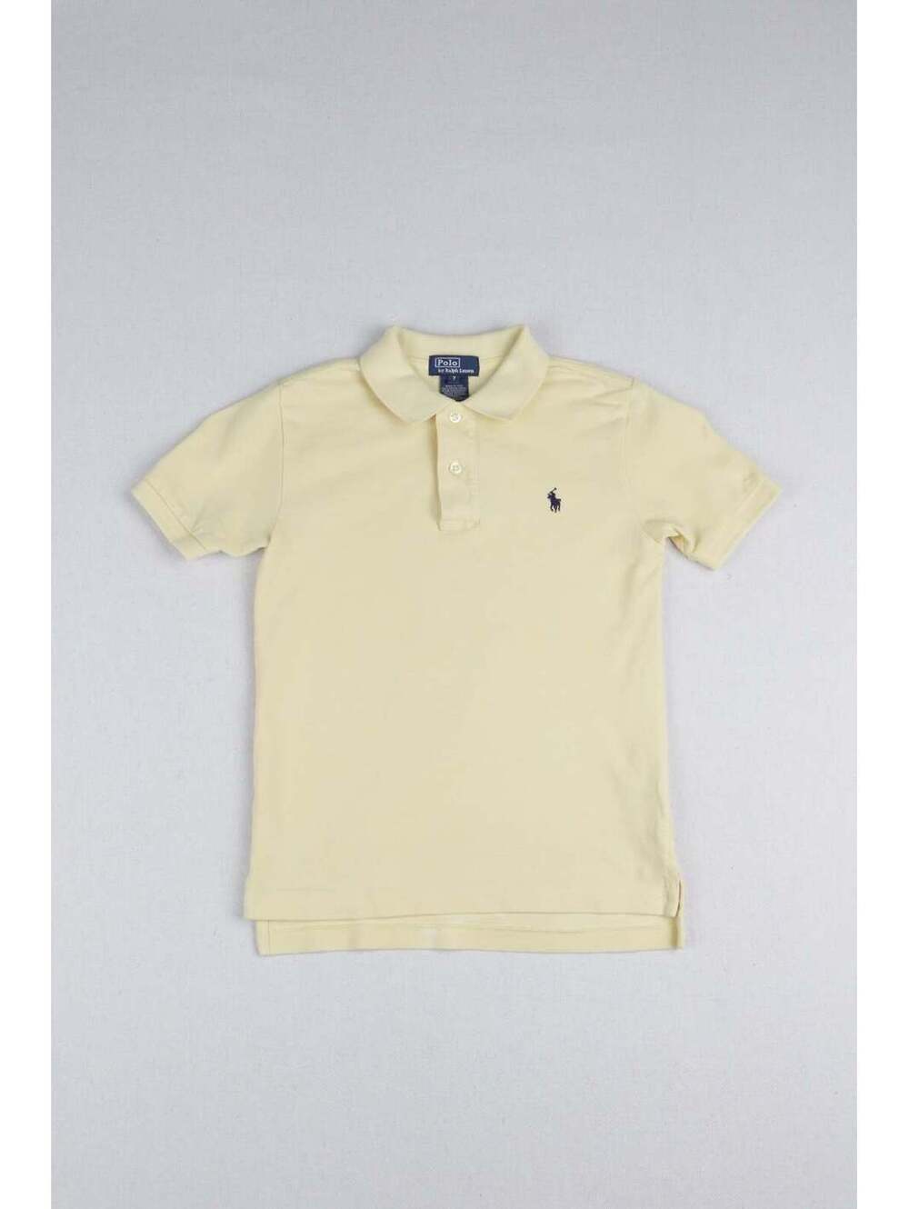 00's Polo Ralph Lauren Kids Yellow Short Sleeve Polo - Picture 2 of 5